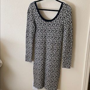 Long sleeve sweater dress